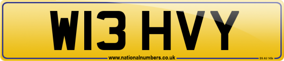 W13 HVY