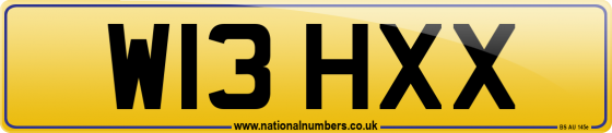 W13 HXX