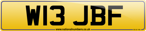 W13 JBF