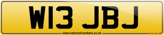W13 JBJ