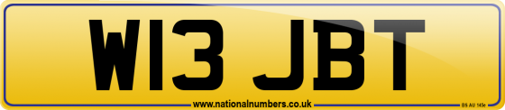 W13 JBT