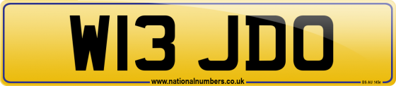 W13 JDO