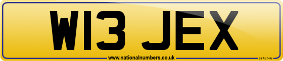 W13 JEX