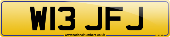 W13 JFJ