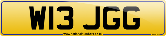 W13 JGG