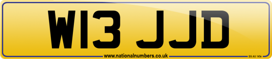 W13 JJD