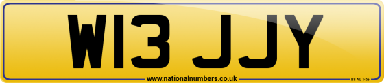 W13 JJY