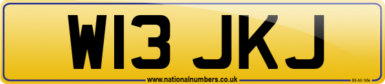 W13 JKJ