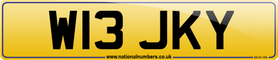 W13 JKY