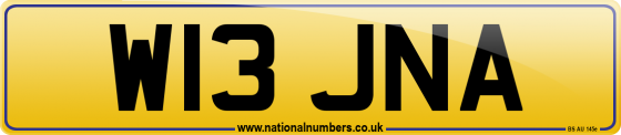 W13 JNA