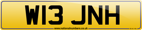 W13 JNH