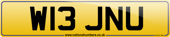 W13 JNU