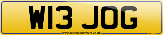 W13 JOG