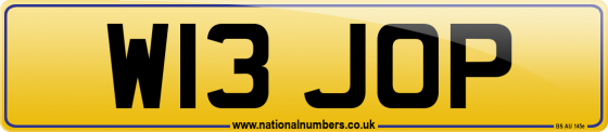 W13 JOP