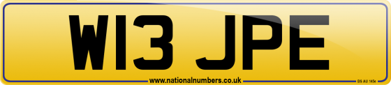W13 JPE