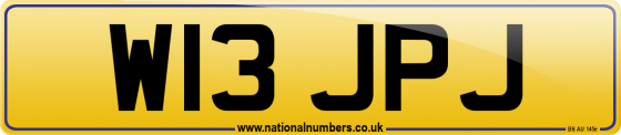 W13 JPJ