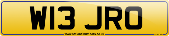 W13 JRO