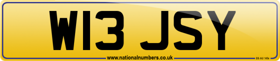 W13 JSY