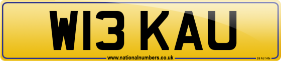 W13 KAU