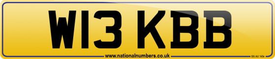 W13 KBB