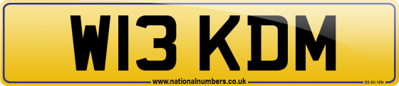 W13 KDM
