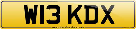 W13 KDX