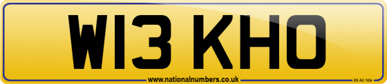 W13 KHO