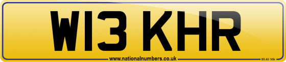 W13 KHR