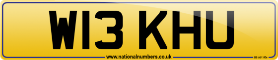W13 KHU