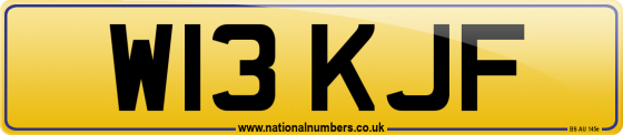 W13 KJF