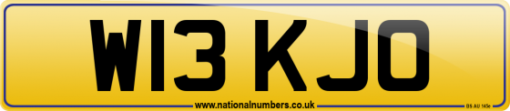 W13 KJO
