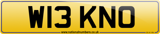 W13 KNO
