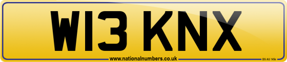 W13 KNX