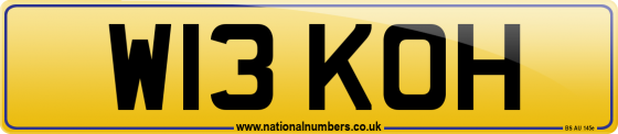 W13 KOH