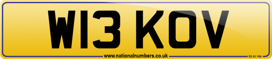 W13 KOV