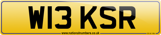 W13 KSR