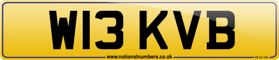 W13 KVB