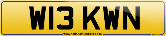 W13 KWN