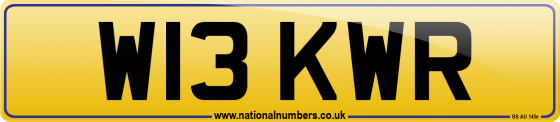 W13 KWR