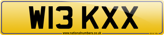 W13 KXX