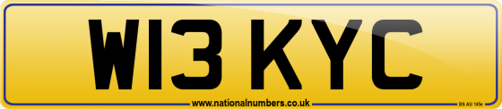 W13 KYC