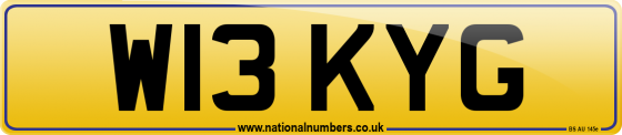 W13 KYG