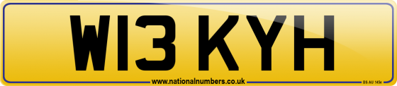 W13 KYH