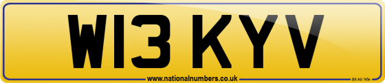 W13 KYV