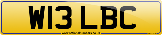 W13 LBC