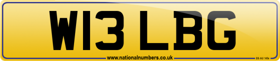 W13 LBG