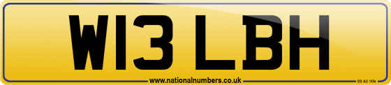 W13 LBH