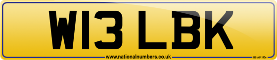 W13 LBK