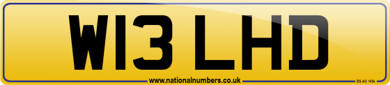 W13 LHD
