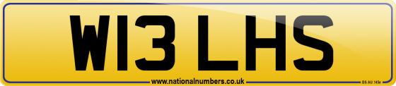 W13 LHS